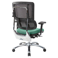 Vertical Black Mesh Back Chair